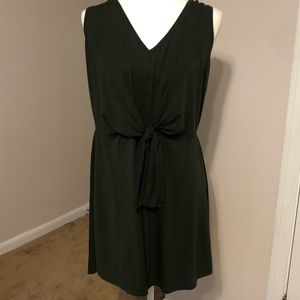 Bailey Blue green tie front dress